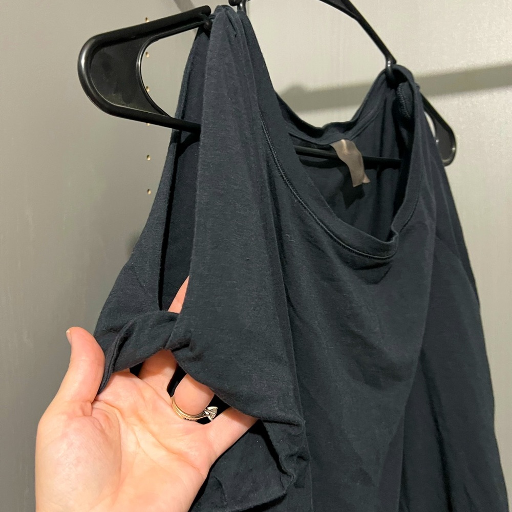 Calia 2X Cold Shoulder Gym Shirt